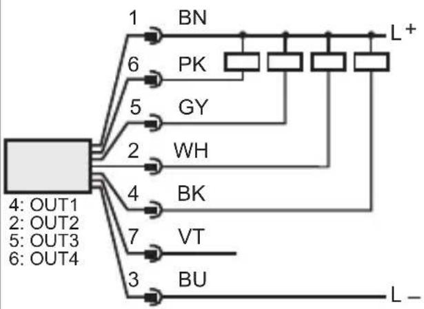 IFM LK8122 - Raccordement électrique - 5