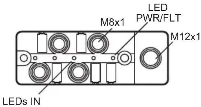 IFM AL2411 - Éléments de service et d'indication - 1