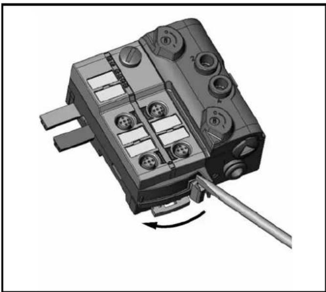 IFM AC5243 - Gerät öffnen / Open the unit / Ouvrir l'appareil - 2