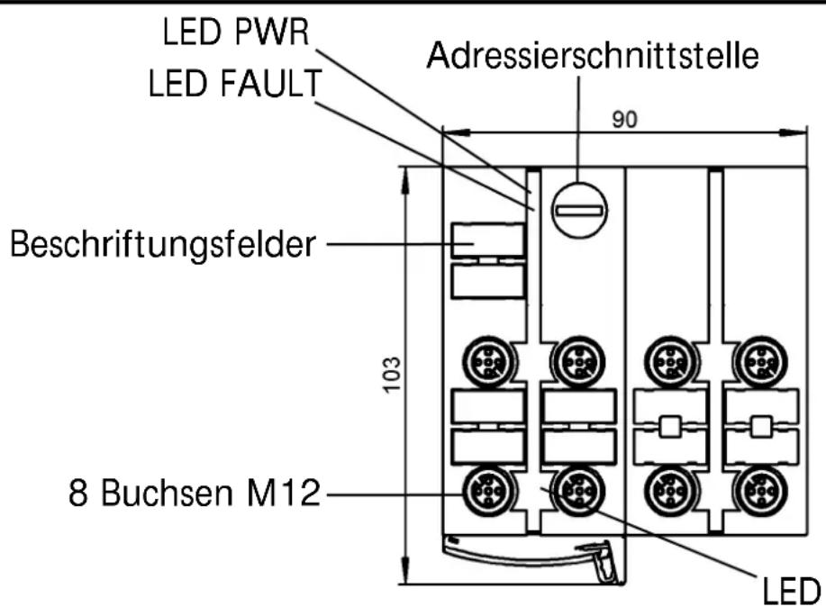 IFM AC5210 - Bedien- und Anzeigeelemente - 1