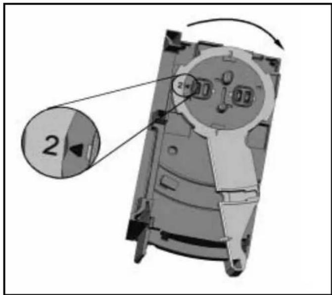 IFM AC5210 - Réglages sur l'embase - 1