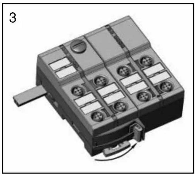 IFM AC5210 - Orientation du câble plat à la livraison - 1