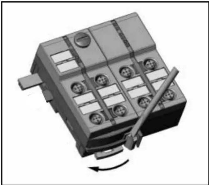 IFM AC5210 - Gerät öffnen / Open the unit / Ouvrir l'appareil - 1