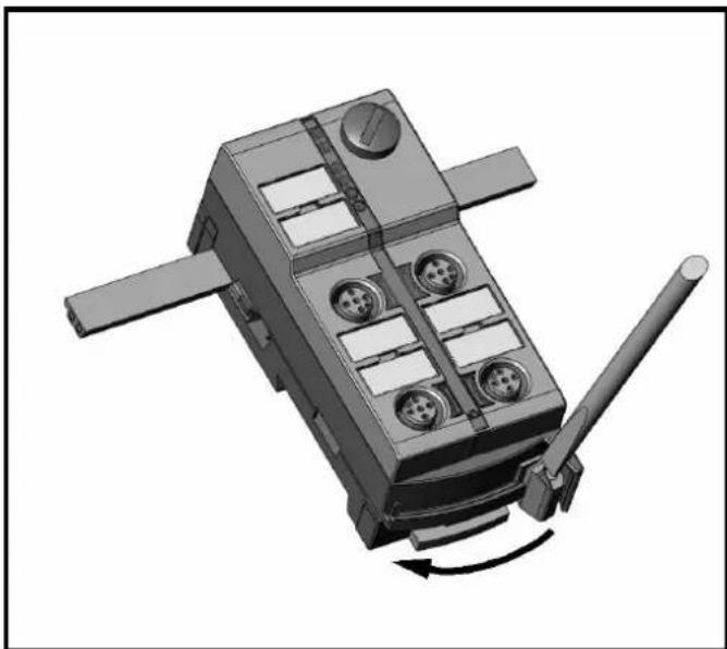 IFM AC5295 - Réglages sur la partie supérieure - 1