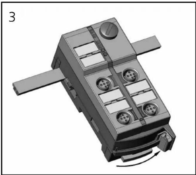 IFM AC5295 - Orientation du câble plat à la livraison - 1