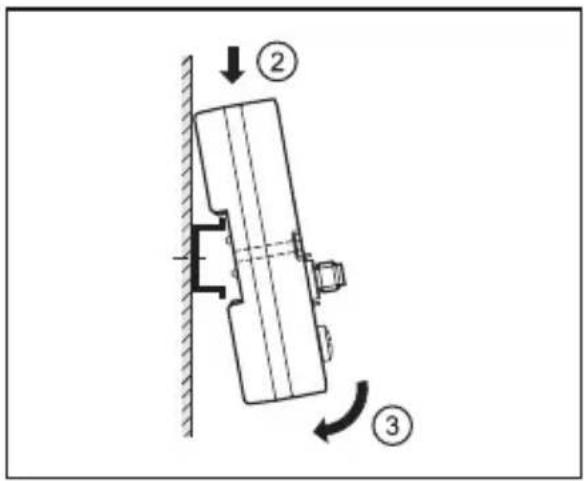 IFM DTE101 - Einbaulage - 1