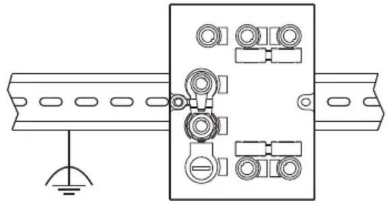 IFM DTE101 - Mounting on DIN rail - 1