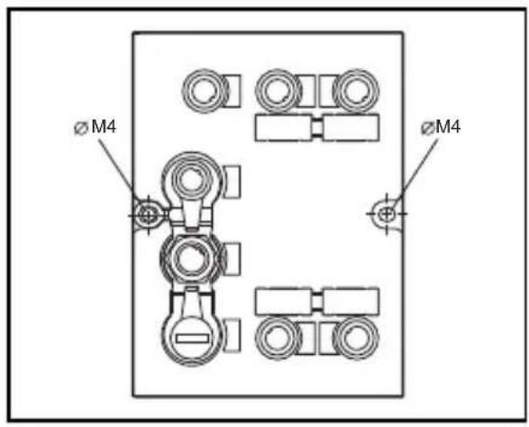 IFM DTE100 - Mounting plate - 1