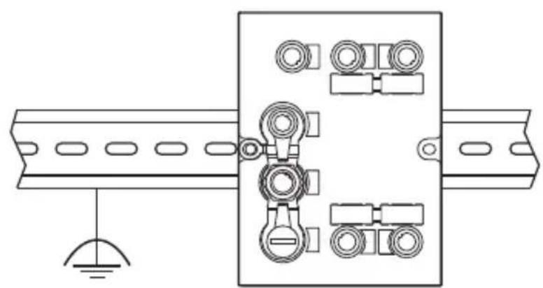 IFM DTE100 - Mounting on DIN rail - 1