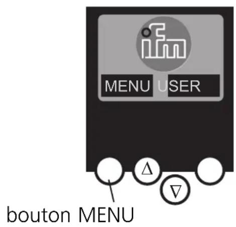 IFM AC1376 - Aperçu du menu - 1