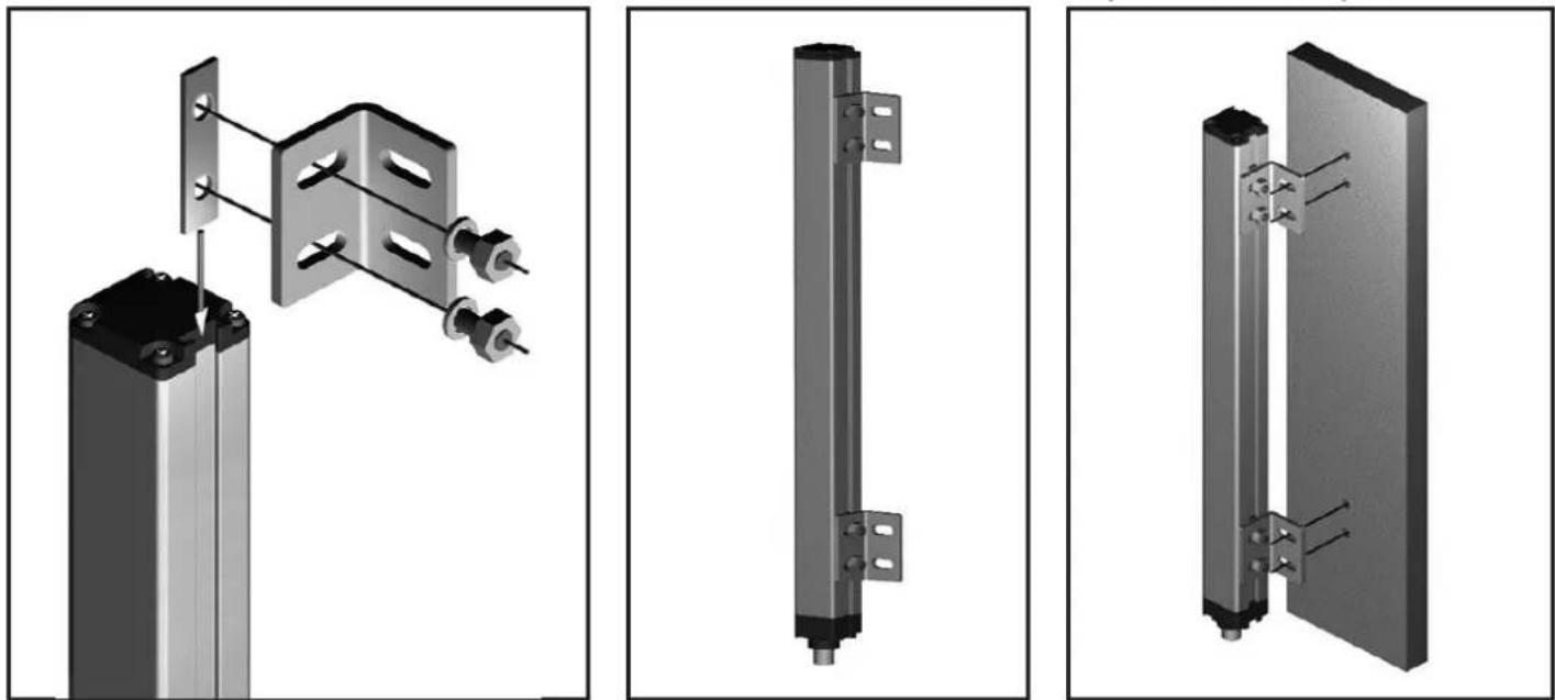 IFM OY804S - Fixation et orientation optique - 2