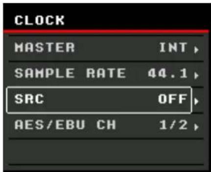 STEINBERG AXR4T - Écran CLOCK - 1