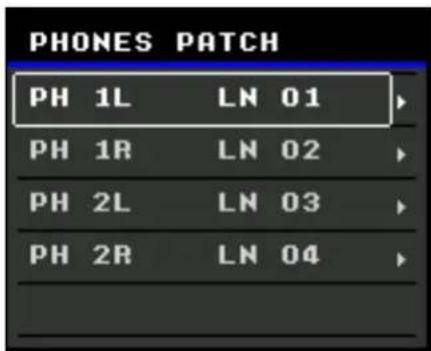 STEINBERG AXR4T - Écran PATCH PHONES - 1