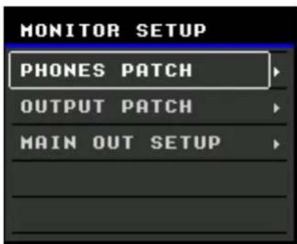 STEINBERG AXR4T - Écran MONITOR SETUP - 1