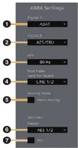 STEINBERG AXR4T - Device Settings - 1