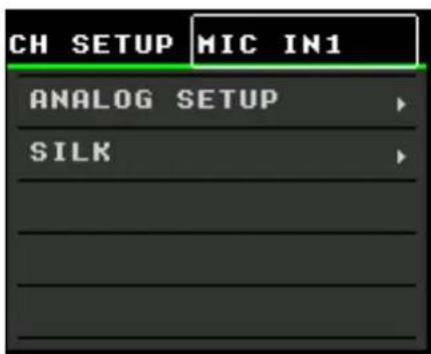 STEINBERG AXR4T - Écran CH SETUP - 1