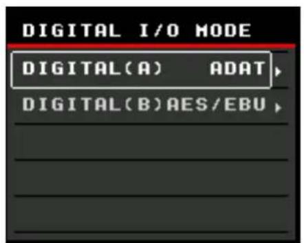 STEINBERG AXR4T - Écran DIGITAL I/O MODE - 1