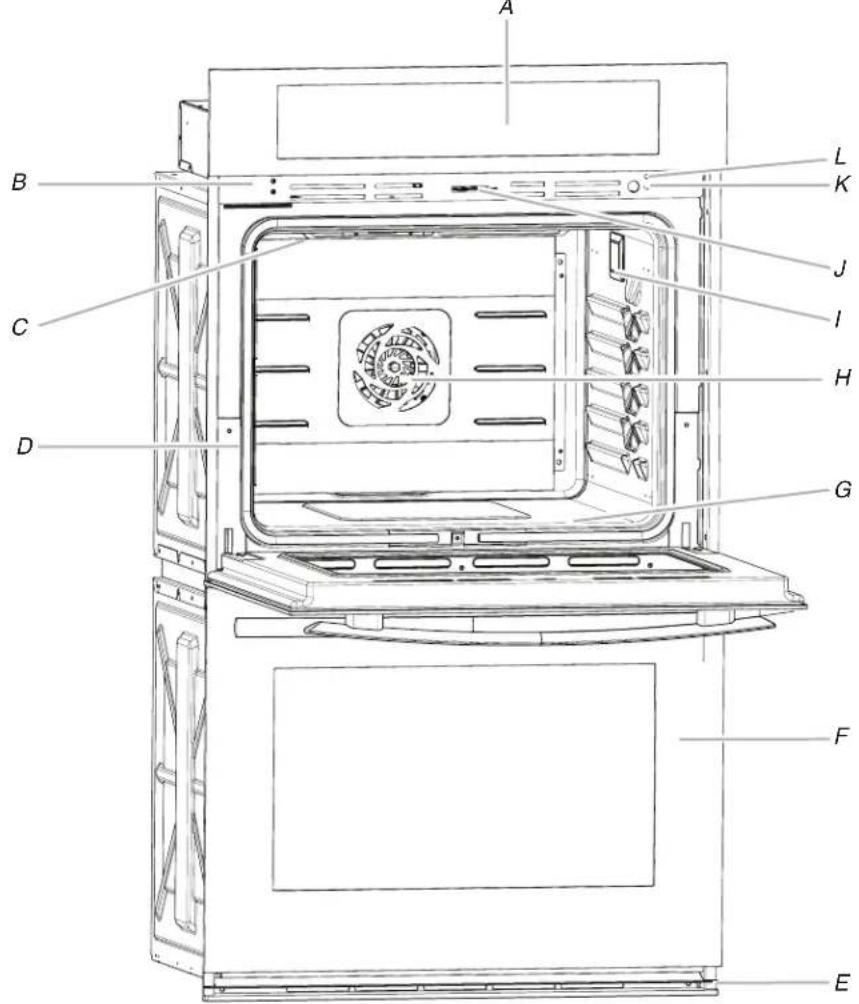 JENN-AIR JJW2430DB - Pièces et caractéristiques - 1