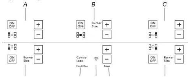 JENN-AIR JEC4536HB - PARTS AND FEATURES – ELECTRONIC TOUCH CONTROLS - 5