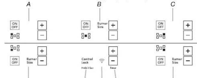 JENN-AIR JEC4536HB - PIÈCES ET CARACTÉRISTIQUES – COMMANDES ÉLECTRONIQUES TACTILES - 5