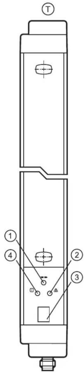 IFM OY805S - Schéma d'encombrement - 1