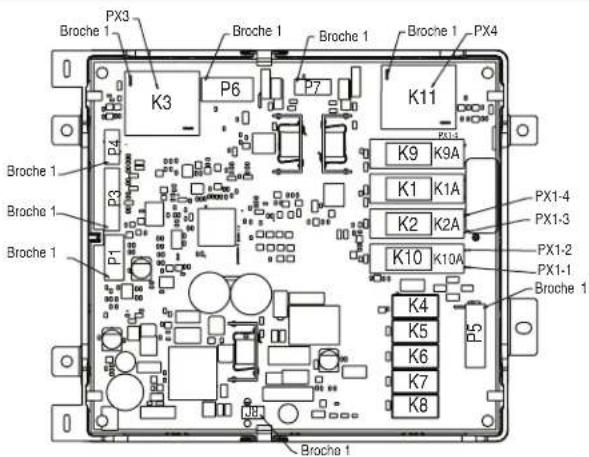 JENN-AIR JJW2827LM - Tableau de test des composants - Four - 1