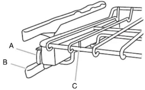 JENN-AIR JJW2430DS - To Remove Roll-Out Extension Rack: - 1