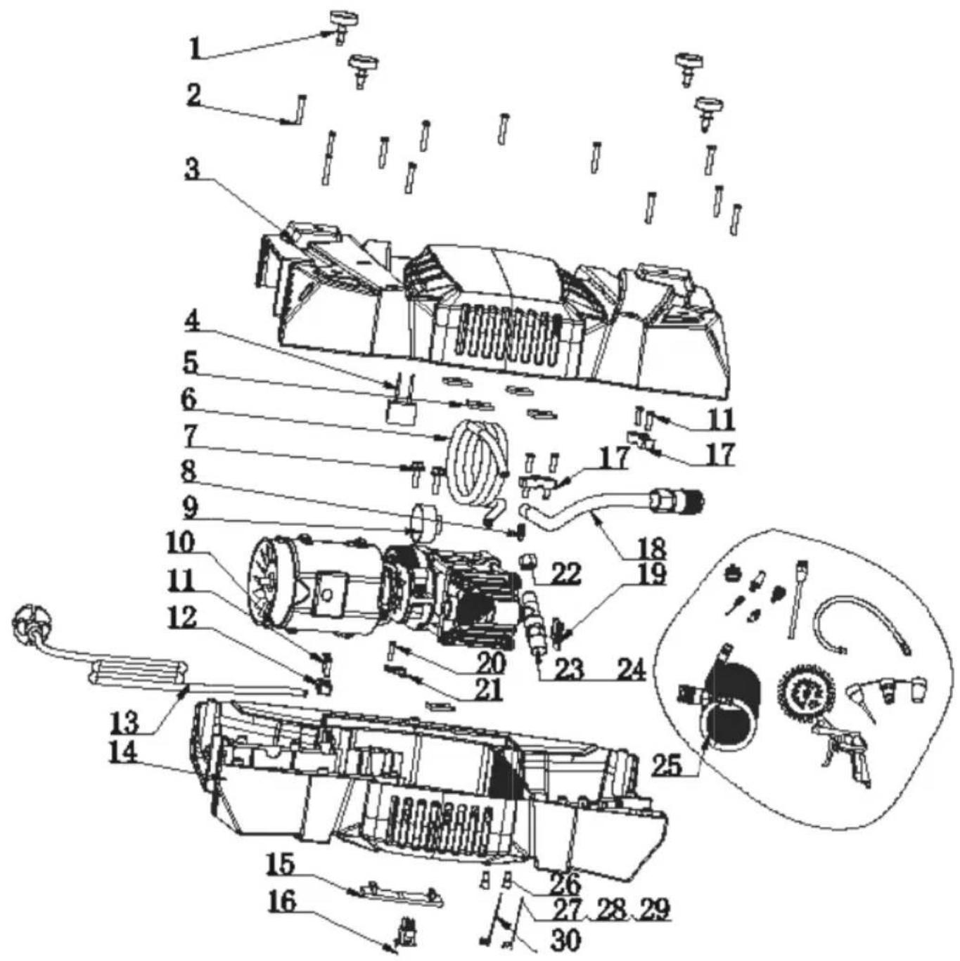 SCHEPPACH Air Force 4 - Åtgärder vid störning - 1