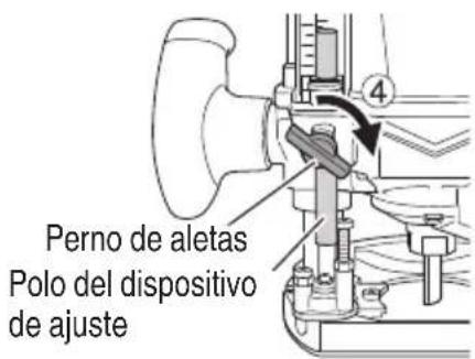 HiKOKI M3612DA - Ajuste de la profundidad de corte - 3