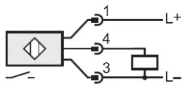 IFM DI5023 - Schéma de branchement - 1