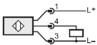 IFM DI5023 - Schéma de branchement - 2