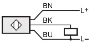IFM DI5026 - Schéma de branchement - 1