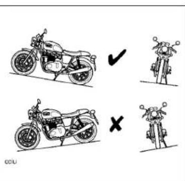 TRIUMPH Bonneville (2007) - Stationnement - 1