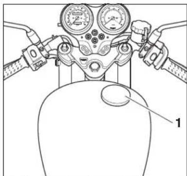 TRIUMPH Bonneville (2007) - Bouchon de réserve de carburant - 1