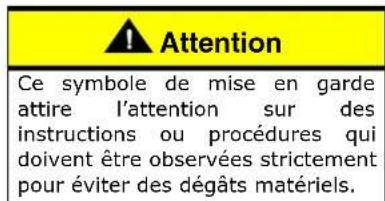 TRIUMPH Bonneville (2007) - Avertissement, Attention et Note - 2