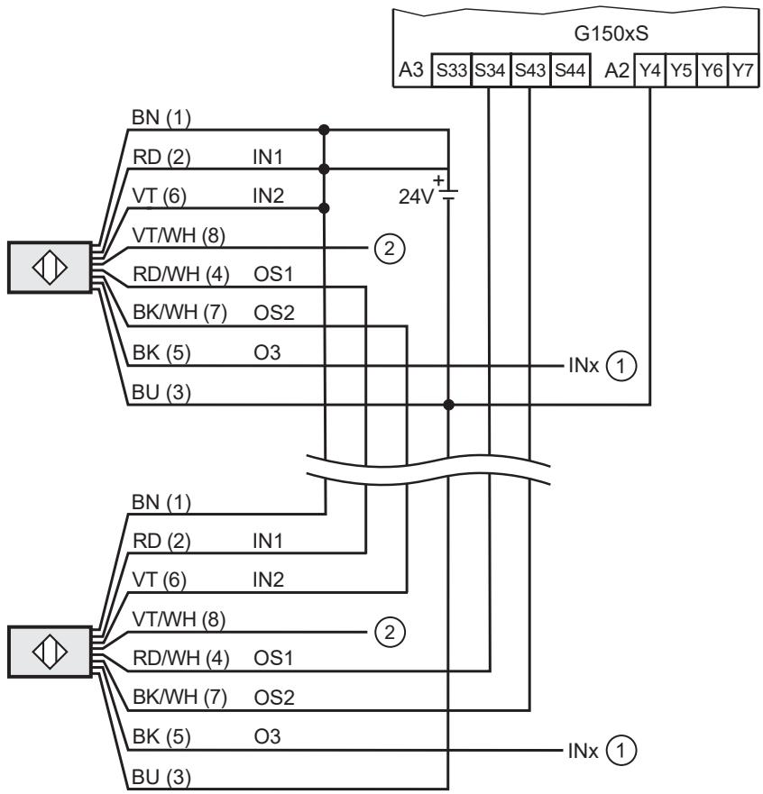 IFM MN706S - Series connection - 2