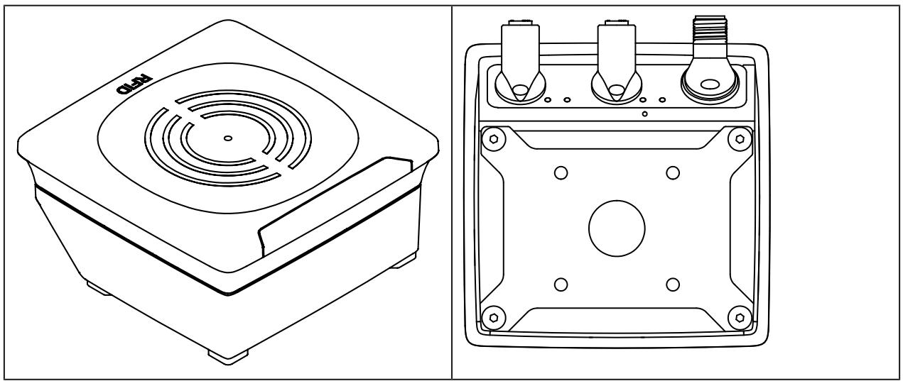 IFM DTE915 - Montaje con soporte E80431 - 1