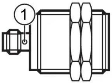 IFM ANT431 - Eléments de service et d'indication - 1