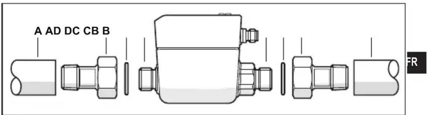 IFM SM8020 - Installation dans le tuyau - 1
