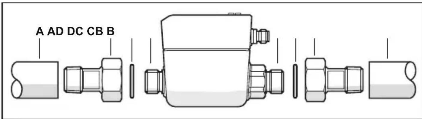 IFM SM7120 - Installation dans le tuyau - 1