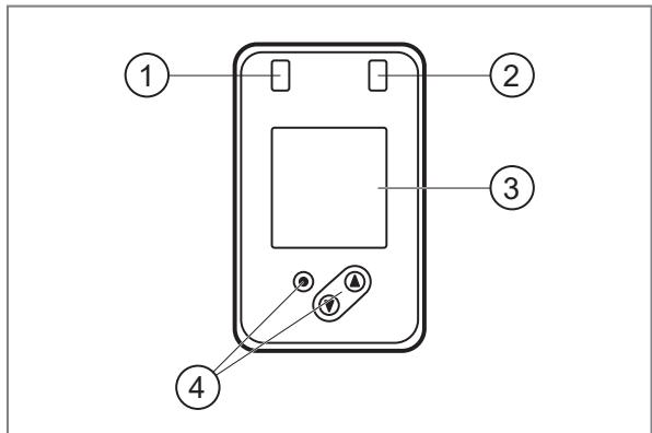 IFM SM7120 - Elementi di comando e di indicazione - 1