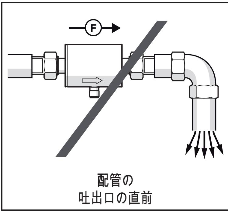 IFM SM8050 - 推奨されない取付位置 - 2