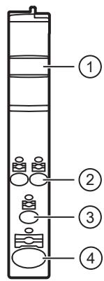IFM DF1210 - Bedien- und Anzeigeelemente - 1