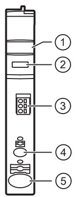IFM DF2210 - 操作和显示元件 - 1