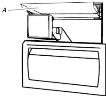 JENN-AIR JS48NXFXDW - Pour retirer et réinstaller le bac à glaçons : - 1