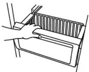 JENN-AIR JS48NXFXDW - Remove and Replace the Freezer Basket - 1
