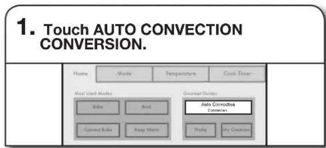 JENN-AIR JDRP436WP - To Use Auto Convection Conversion: - 1