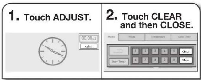 JENN-AIR JDRP436WP - To Exit while Kitchen Timer Is Running: - 1
