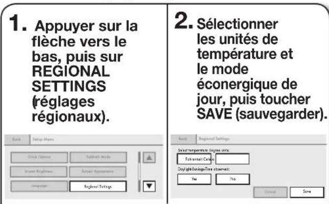 JENN-AIR JDRP436WP - Effectuer des réglages régionaux - 1