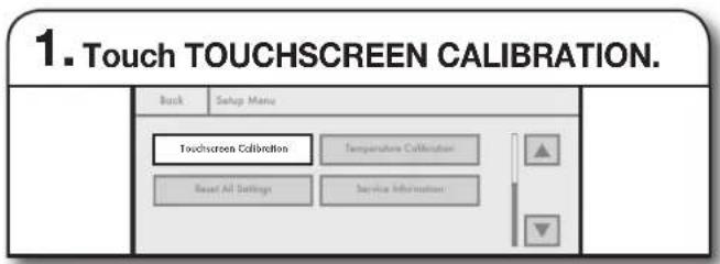 JENN-AIR JDRP436WP - Making Touchscreen Calibrations - 1